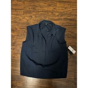 Liverpool Los Angeles Sleeveless V Neck Modal Knit Tank Top Sz:SMALL